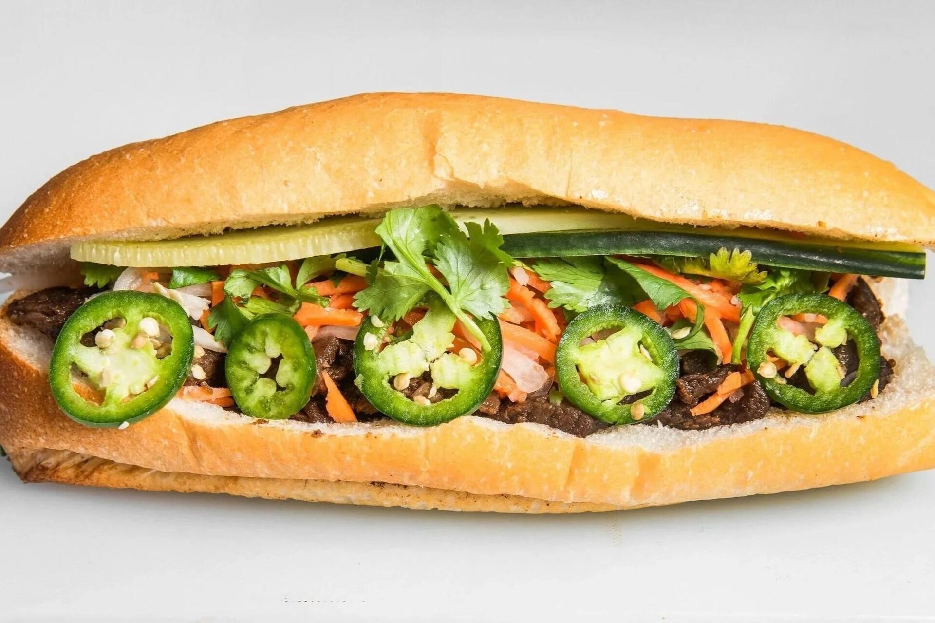 House Bánh Mì on a white surface